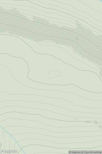 Thumbnail image for Creag Dhubh [Altnaharra to Dornoch] showing contour plot for surrounding peak